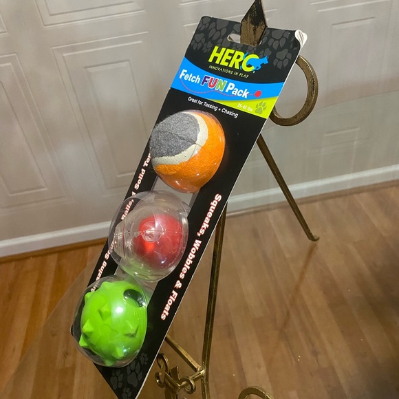 Brand New Set of Hero Build In Touch Natural Rubber  Tennis Ball . - Picture 1 of 4